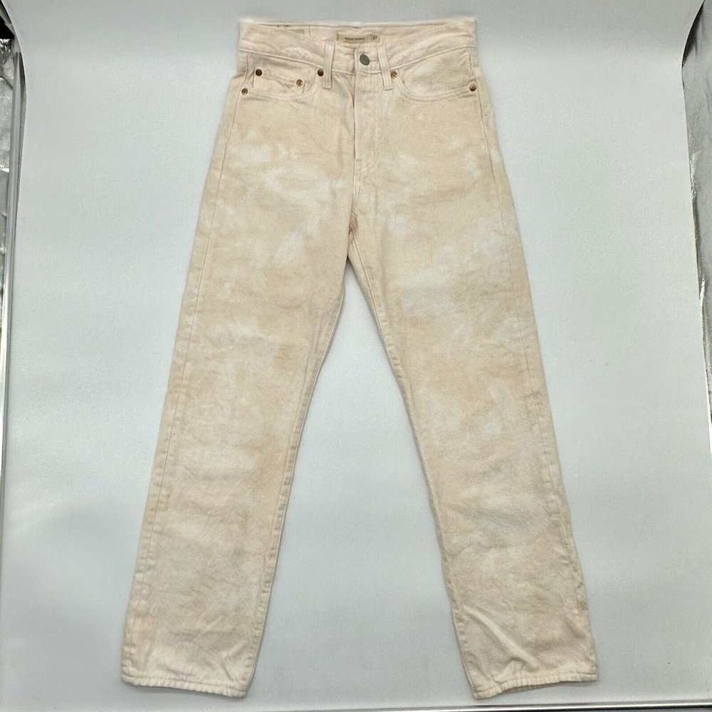 Levi's Straight Leg Jeans in Washed Cream